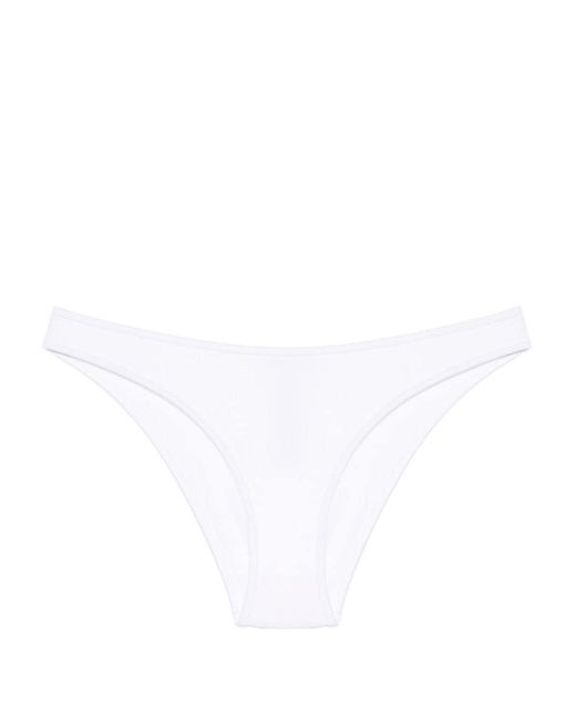 Slip bikini con stampa di DSquared² in White