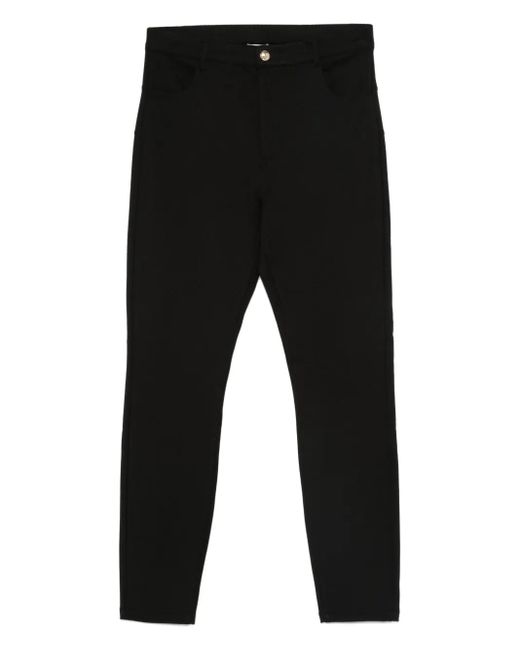 Liu Jo ロゴディテール パンツ Black