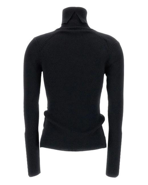 Junya Watanabe Black Turtleneck Sweater