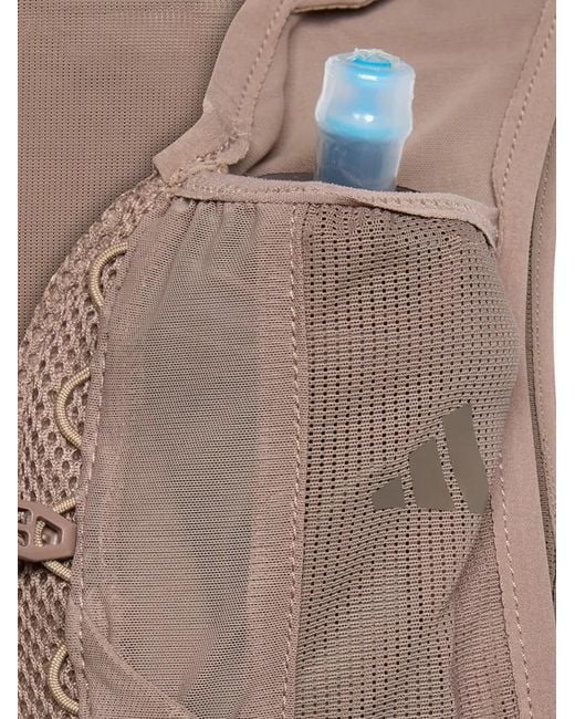Adidas Brown Terrex Xperior Mesh-Panel Vest