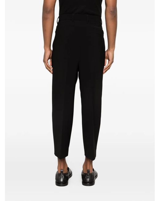 Rossi Black Noa Cropped Trousers