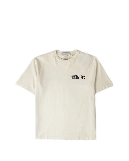 District Vision White Logo T-Shirt for men