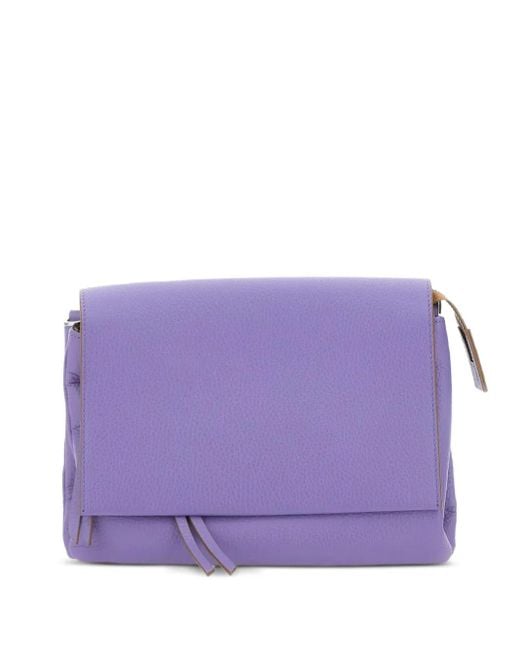 Gianni Chiarini Purple Three Clutch Bag