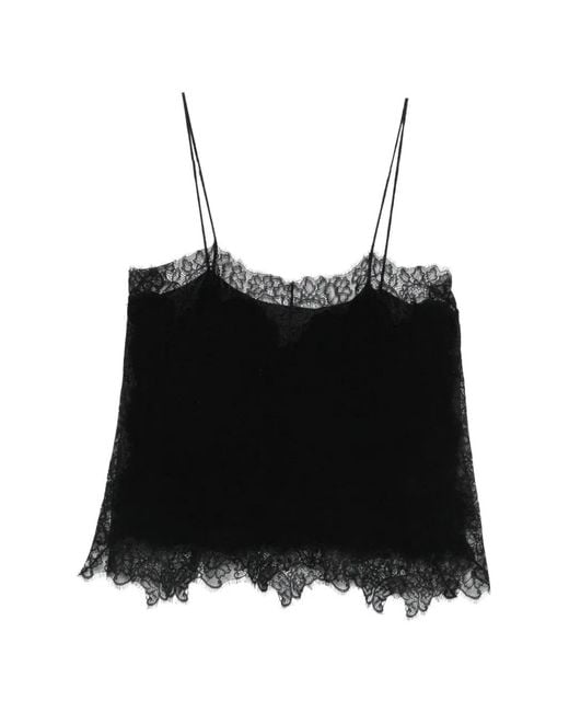 Mes Demoiselles Black Lace Aeris Top