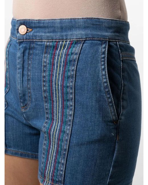 See By Chloé デニムショートパンツ Blue