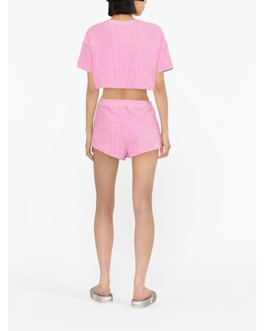 Shorts 4G di Givenchy in Pink