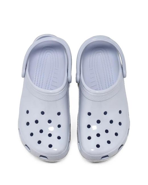 CROCSTM White Perforated Slingback Clogs
