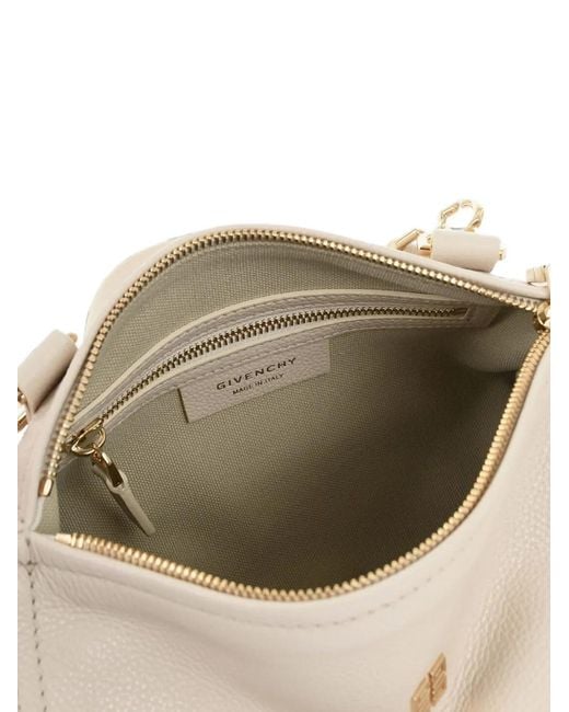 Givenchy Natural Pandora Leather Shoulder Bag