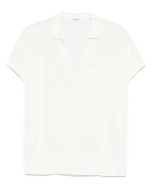 Aspesi ファインニット Tシャツ White