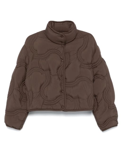 Moncler Beryl パデッドジャケット Brown