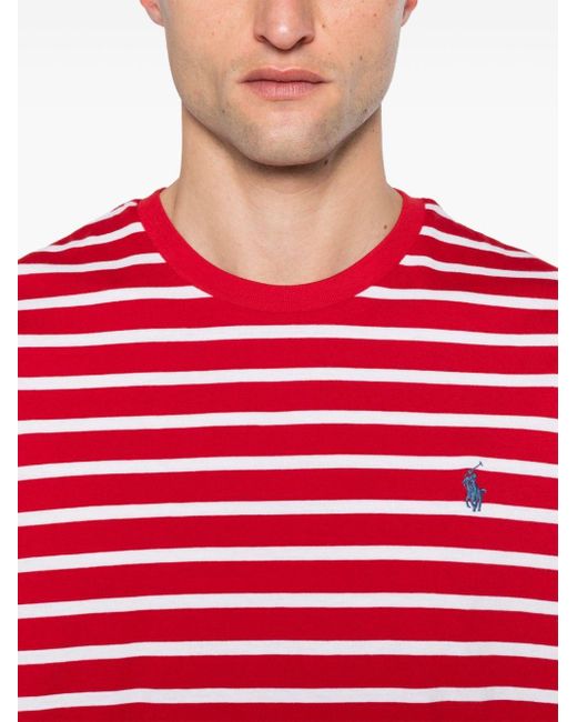 Polo Ralph Lauren T-Shirt mit Polo Pony in Red für Herren