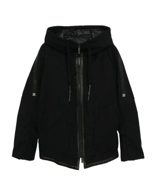 69 by Isaac Sellam Jack Met Capuchon En Rits in het Black voor heren