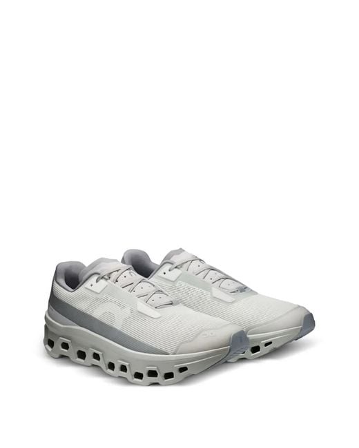 On Shoes White Cloudmster Void Sneakers for men