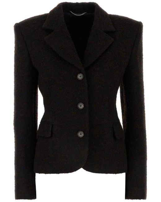 Magda Butrym Black Bouclé Blazer