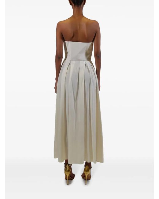 Azeeza White Ezra Midi Dress