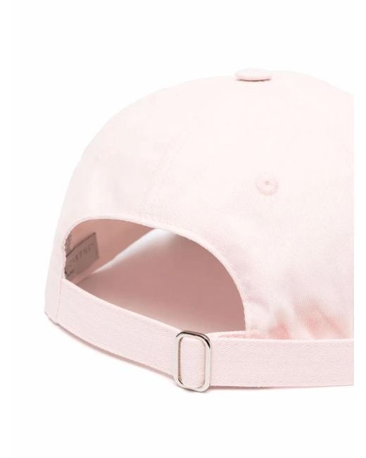 Stella McCartney Pink Logo-Print Flat-Peak Cap