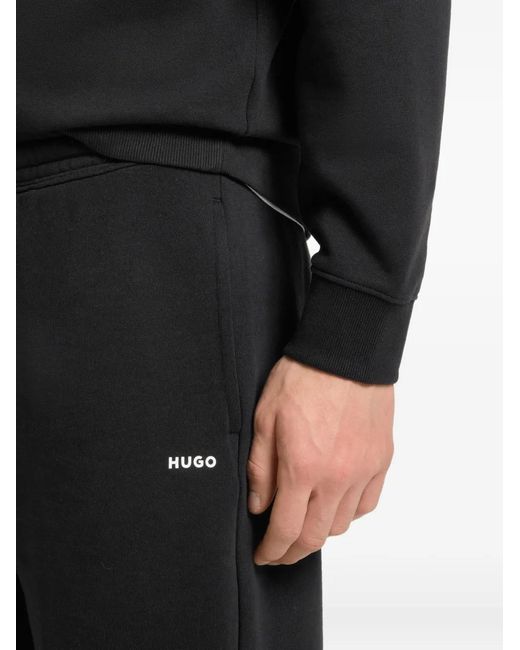 HUGO Black Dayono Drawstring Shorts for men