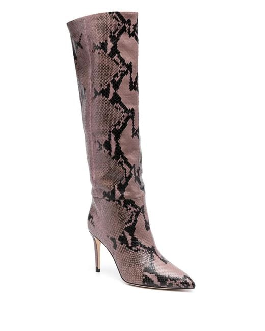 Paris Texas Brown Stiletto Boot 85