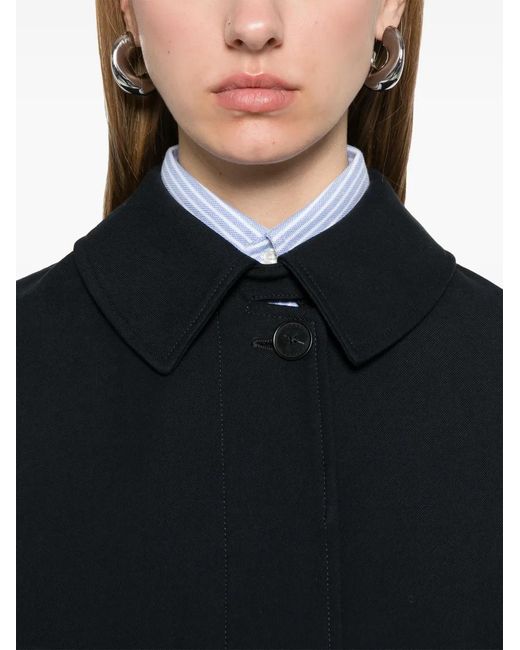 Closed Black Cotton Midi Coat