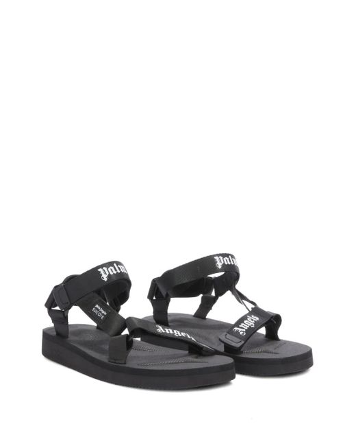 Palm Angels Black X Suicoke Depa Sandals for men