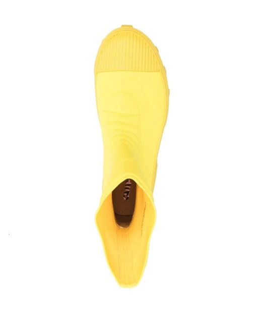 CAMPERLAB Yellow Traktori Ankle Boots