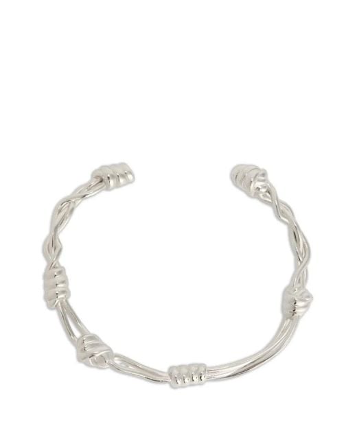 Bracciale Tangle di Jil Sander in White da Uomo
