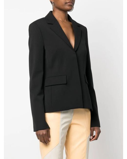 Ambush Black Single-Breasted Blazer