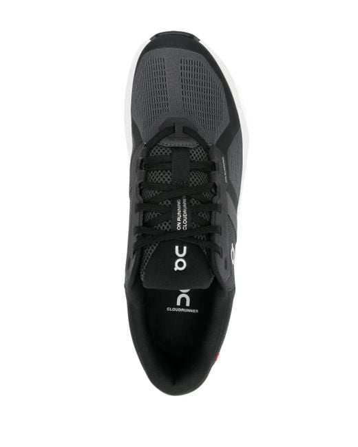 On Shoes Black Cloudrunner 2 "Eclipse/ Sneakers for men