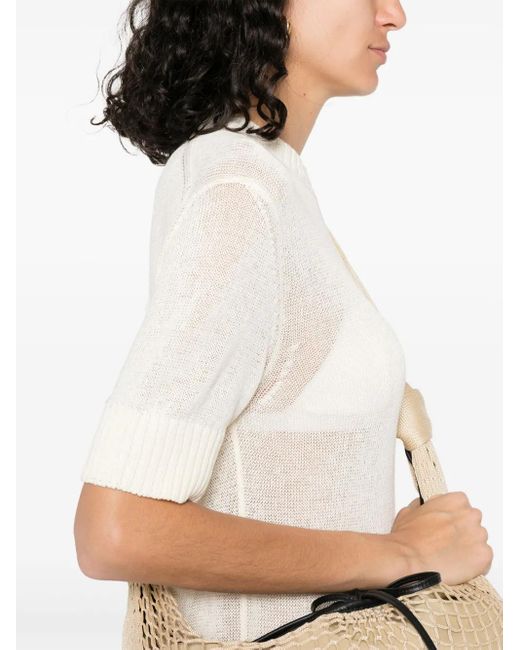 Jil Sander White Klassisches Kleid