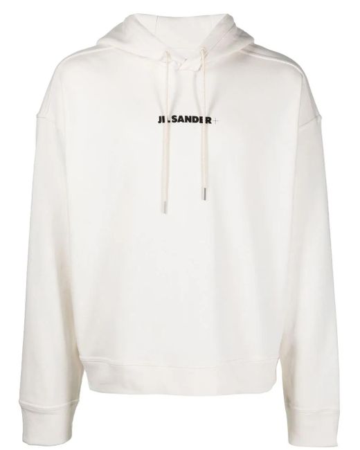 Jil Sander Baumwoll-Hoodie für Männer in Natural für Herren
