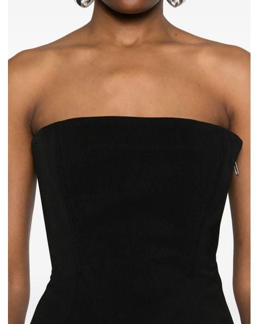 Jean Paul Gaultier Black Strapless Bodice Top