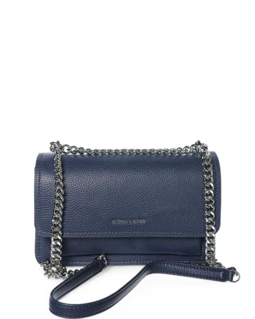 Michael Kors Blue Claire Shoulder Bag