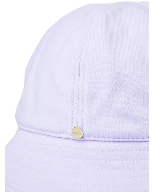 Flapper White Logo-Plaque Bucket Hat