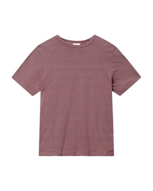 Isabel Marant Purple Zewel Striped T-Shirt