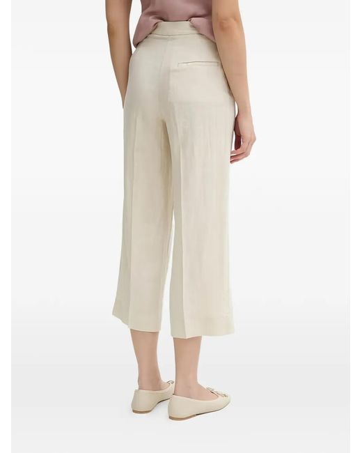 Benetton Natural Button Trousers