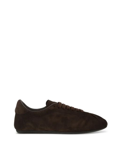 Dolce & Gabbana Black Soft Ballet Sneakers