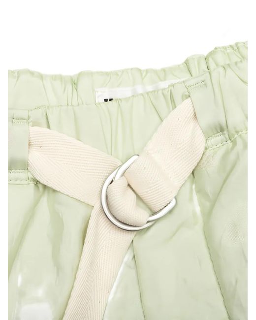 メンズ Jil Sander ベルテッド デッキショーツ White