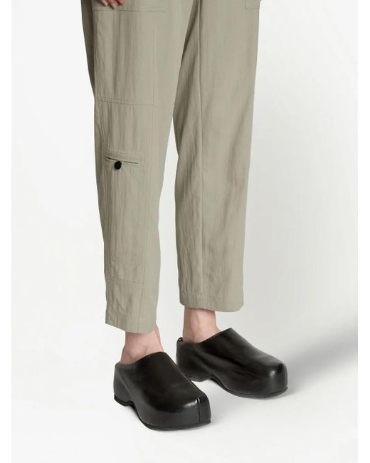 Proenza Schouler Natural Tapered Pocket-Detail Trousers