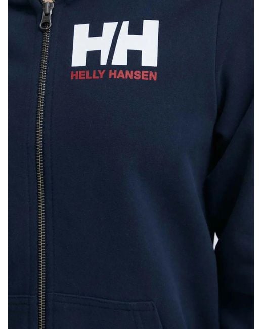 Helly Hansen Blue Sweatshirt mit Reißverschluss
