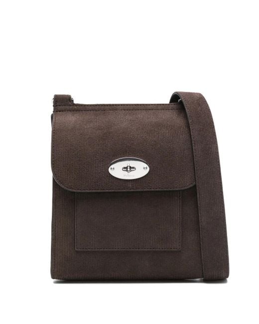 Mulberry Brown Small Antony Messenger Bag for men