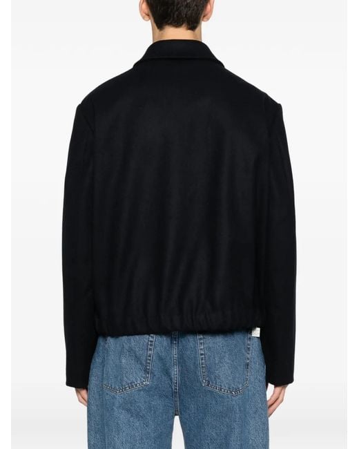 Barena Black Zipped-Pockets Jacket for men