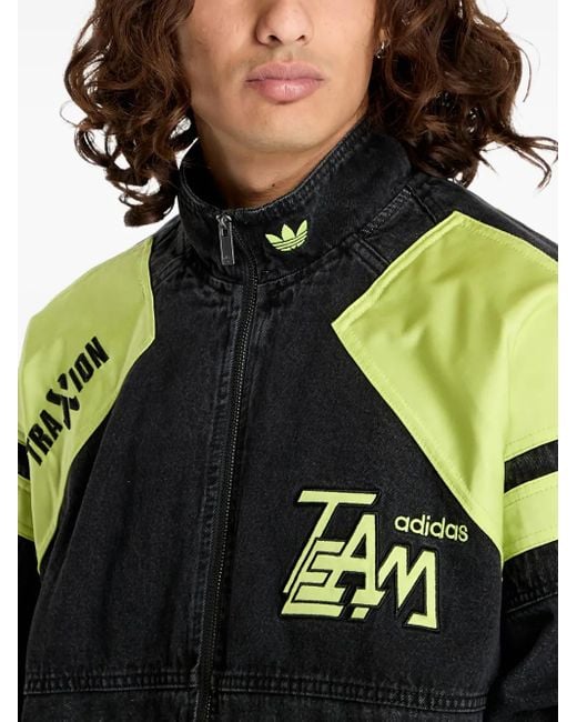 Adidas Black Adilenium Moto Jacket for men