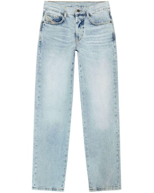 DIESEL Blue D-ark Straight-leg Jeans