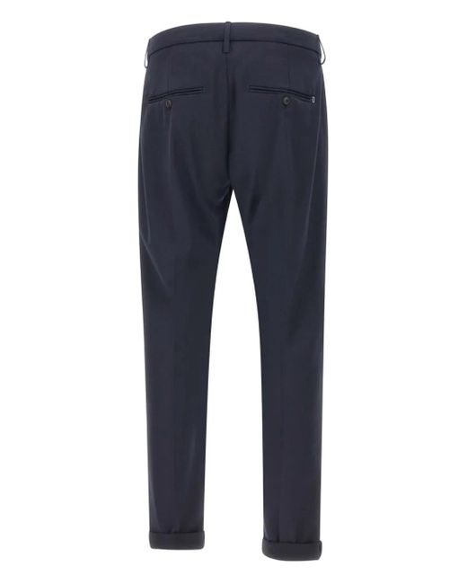 Dondup Blue Side-Pocket Pants for men