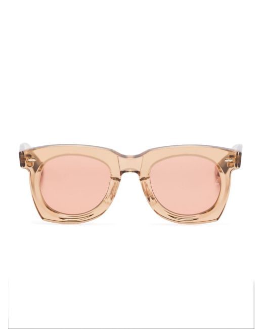 Jacques Marie Mage Pink Ava Square-frame Sunglasses