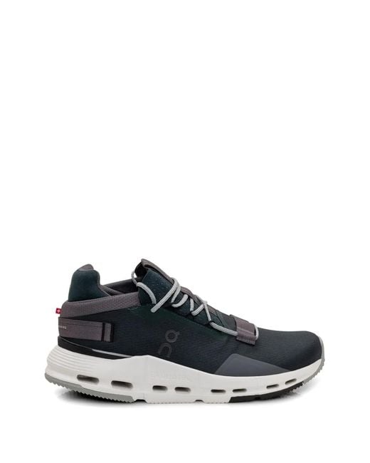 On Shoes Blue Cloudnova 2 Running Sneakers for men