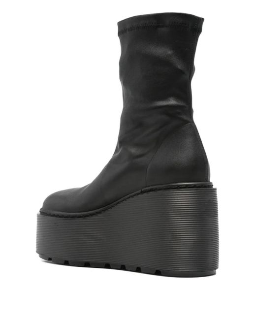 Vic Matié Black Donna Platform Boots
