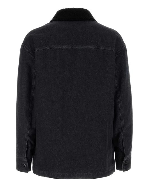 Fendi Black Denim Jacket for men