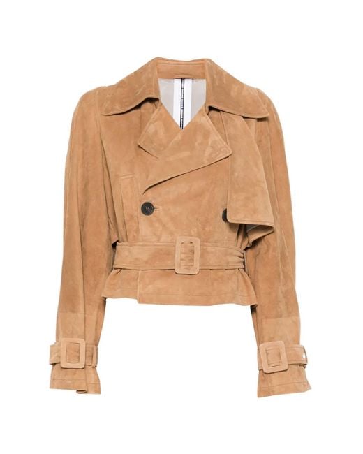 S.W.O.R.D Natural Belted Trench Jacket