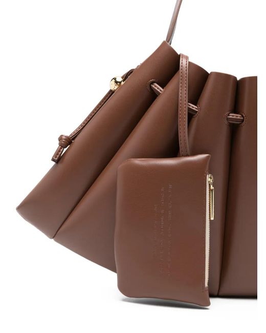 THEMOIRÈ Brown Calipso Shoulder Bag